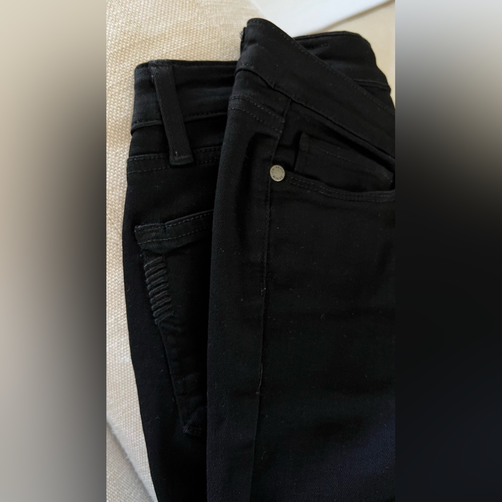 PAIGE Verdugo Crop Black Jeans Size 27 - Picture 4 of 8